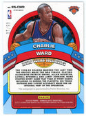Charlie Ward Autographed 2019-20 Panini Donruss Optic Retro Series #RS-CWD