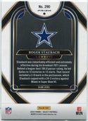 Roger Staubach 2024 Panini Select Club Level Orange & Black Shock Prizm Card #290