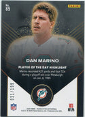 Dan Marino 2024 Panini Player Of The Day Orange Parallel Card #65 31/199
