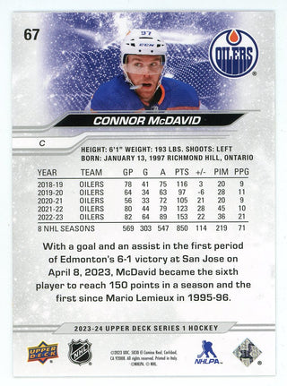 Connor McDavid 2023-24 Upper Deck #67
