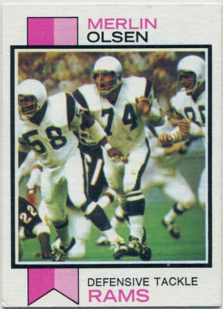 Merlin Olsen 1973 Topps Card #479
