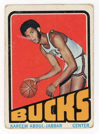 Kareem Abdul Jabbar 1968 Topps Bucks #100 Card