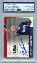 Tommy Lasorda Autographed Card PSA/DNA Certified