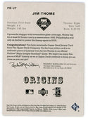 Jim Thome 2005 Upper Deck Origins Patch Relic #PB-JT