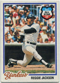 Reggie Jackson 1978 Topps Card #200