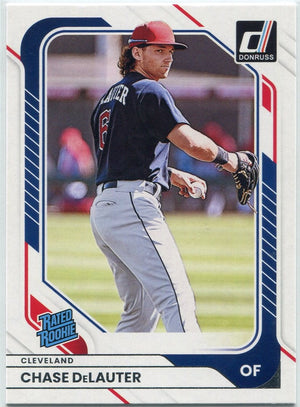Chase DeLauter 2026 Panini Donruss Rated Rookie RC #3