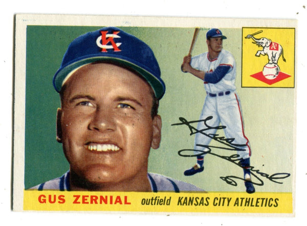 Gus Zernial 1955 Topps #110 Card