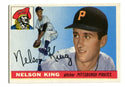 Nelson King 1955 Topps #112 Card