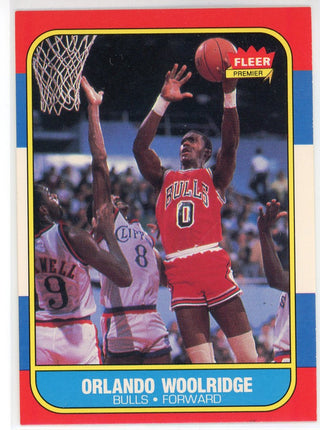 Orlando Woolridge 1986 Fleer Card #130