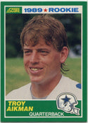 Troy Aikman 1989 Score RC #270