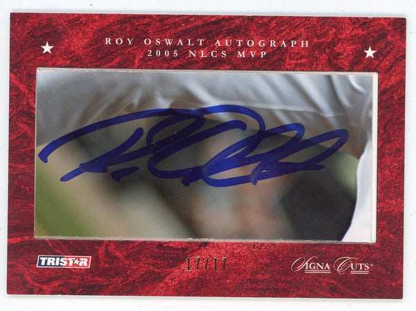Autographed Signed Roy Oswalt MLB Baseball