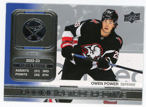 Owen Power 2023-24 Upper Deck Rookie Retrospective #RR-5