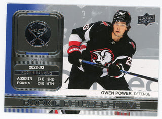 Owen Power 2023-24 Upper Deck Rookie Retrospective #RR-5