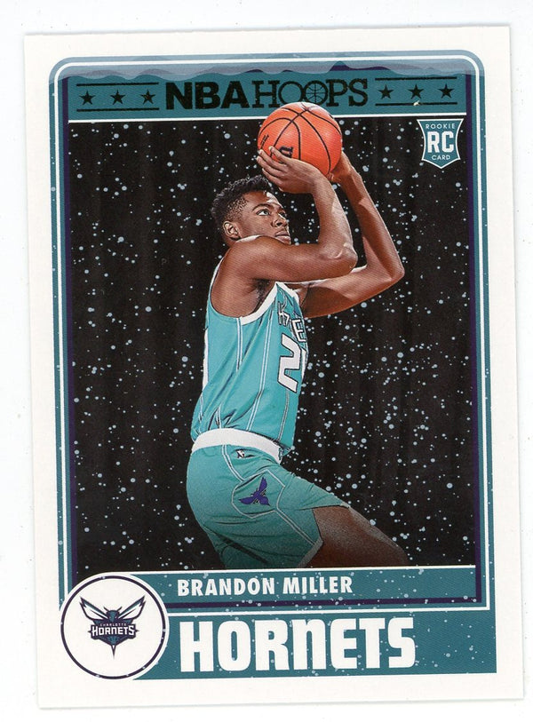 BRANDON MILLER 2023-24 NBA HOOPS ROOKIE RC BLUE PARALLEL #272 HORNETS