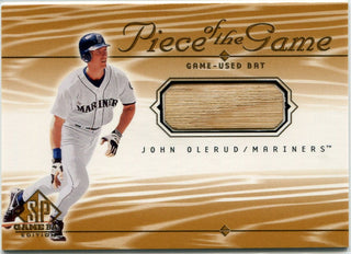 John Olerud 2000 Upper Deck SP Game Used Bat Card #JO