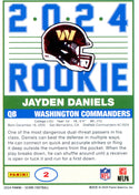 Jayden Daniels 2024 Panini Score Rookie Card