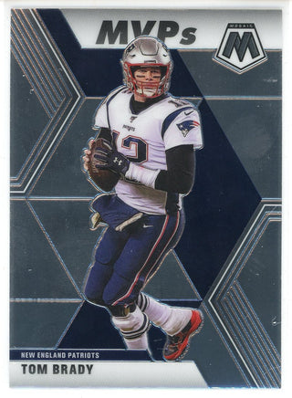 Tom Brady 2020 Panini Mosaic MVP's Card #298