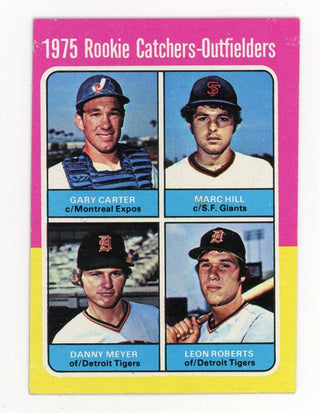 1975 Rookie Catchers-Outfielders Topps #620 Mini Card