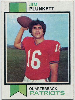 Jim Plunkett 1973 Topps Card #355