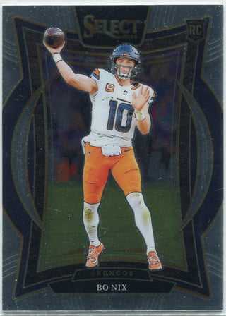 Bo Nix 2024 Panini Select Concourse RC #30