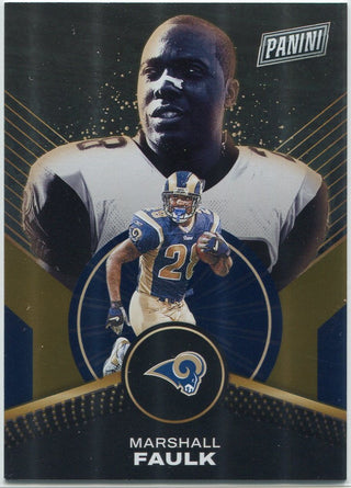 Marshall Faulk 2024 Panini Player Of The Day Orange Parallel Card #64 187/199