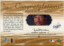Gary Sheffield 2000 Upper Deck SP Game Used Bat Card #GS