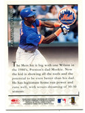 Preston Wilson 1998 Donruss Signature Series Autographed Card