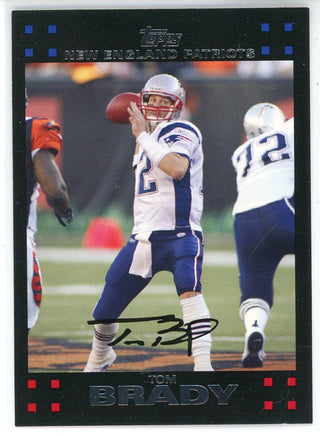 Tom Brady 2007 Topps Card #28