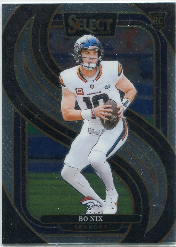 Bo Nix 2024 Panini Select Premier Level RC #117