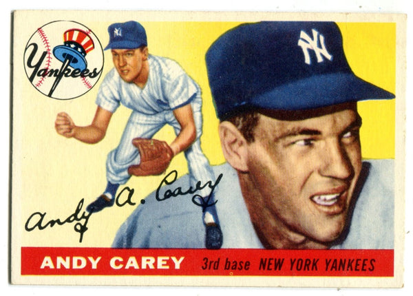 Andy Carey  1955 Topps #20 Card