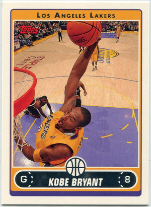 Kobe Bryant 2006 - 2007 Topps Card #8