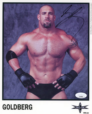 Goldberg Autographed WCW Original Headshot 8x10 Photo (JSA)