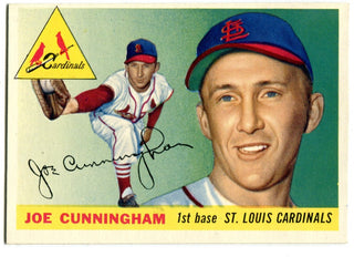 Joe Cunningham 1955 Topps #37 Card