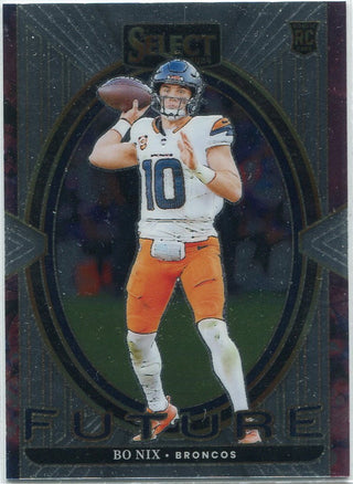 Bo Nix 2024 Panini Select Future RC #7
