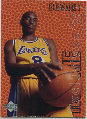 Kobe Bryant 1996 - 1997 Upper Deck Rookie Exclusives Card #R10