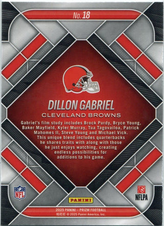 Dillon Gabriel 2025 Panini Prizm Emergent RC #18