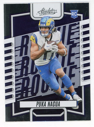 Puka Nacua 2023 Panini Absolute Rookie Card #189