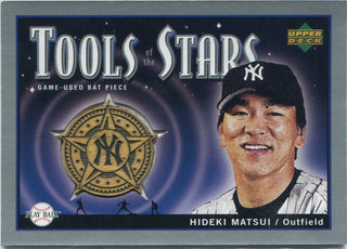 Hideki Matsui 2004 Upper Deck Play Ball Tools Of The Stars Bat Relic #TS-HM