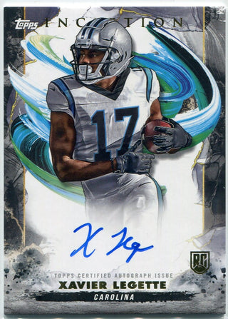 Xavier Legette 2024 Topps Inception Autographed RC #RA-XL