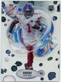 Malik Nabers 2025 Topps Signature Class Fluidity Acetate RC #F-7