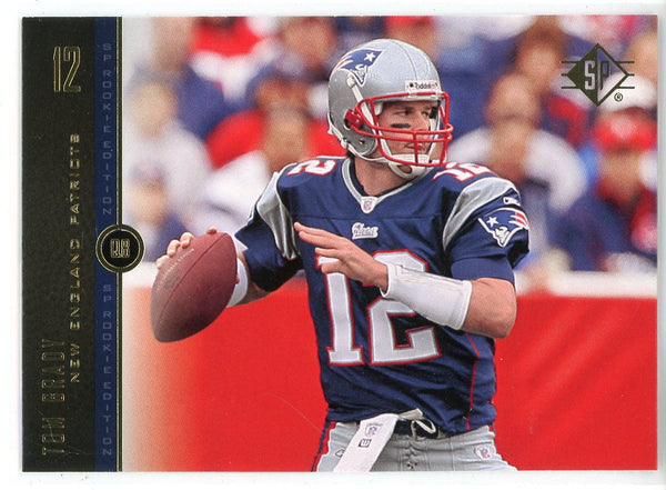 Tom Brady 2008 Upper Deck Sp Rookie Edition Card #7
