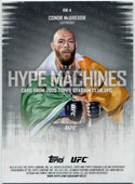 Conor McGregor 2025 Topps Stadium Club Hype Machines Card #HM-4