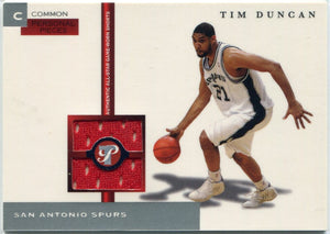 Tim Duncan 2005 - 2006 Topps Pristine Personal Pieces Jersey Card #PPC-TD 207/350