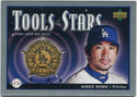Hideo Nomo 2004 Upper Deck Play Ball Tools Of The Stars Bat Relic #TS-HN