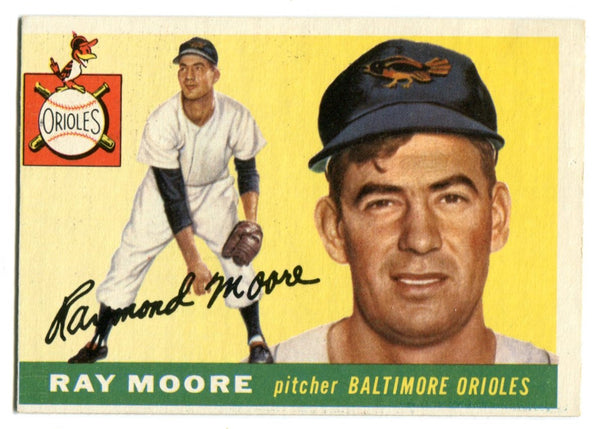 Ray Moore 1955 Topps #208 Card