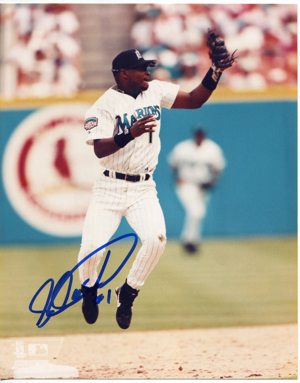 Luis Castillo Autographed 8x10 Baseball Photo