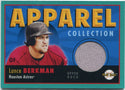 Lance Berkman 2004 Upper Deck Play Ball Apparel Collection Jersey Card #AC-LB
