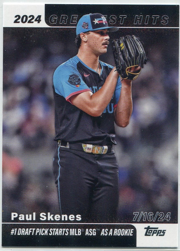Paul Skenes 2025 Topps Greatest Hits Card #GH-24