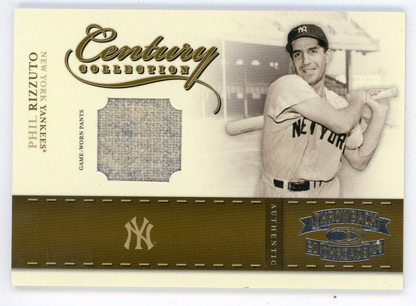 Phil Rizzuto 2004 Donruss Century Collection Patch Relic #CC-69