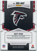 Matt Ryan 2025 Panini Mosaic Showtime Autographed Card #SOS-MAT